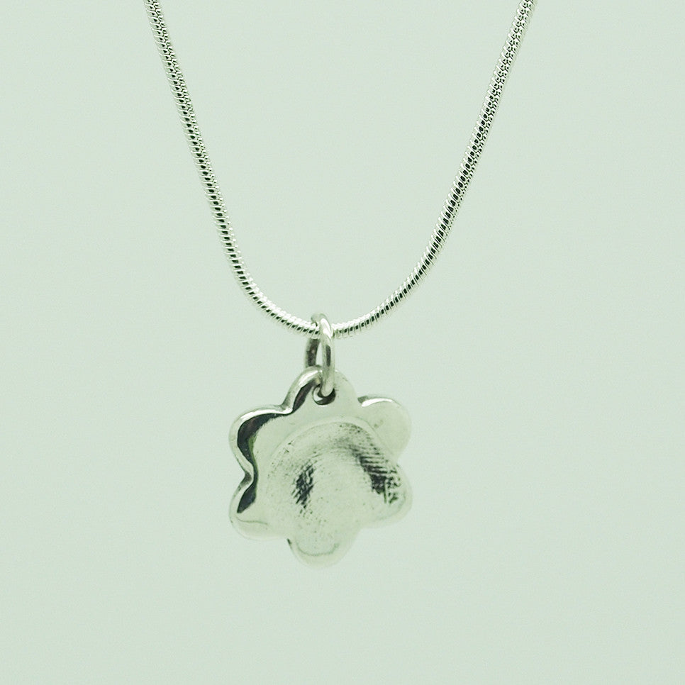 Solid Silver Double Pendant (Large & Medium)