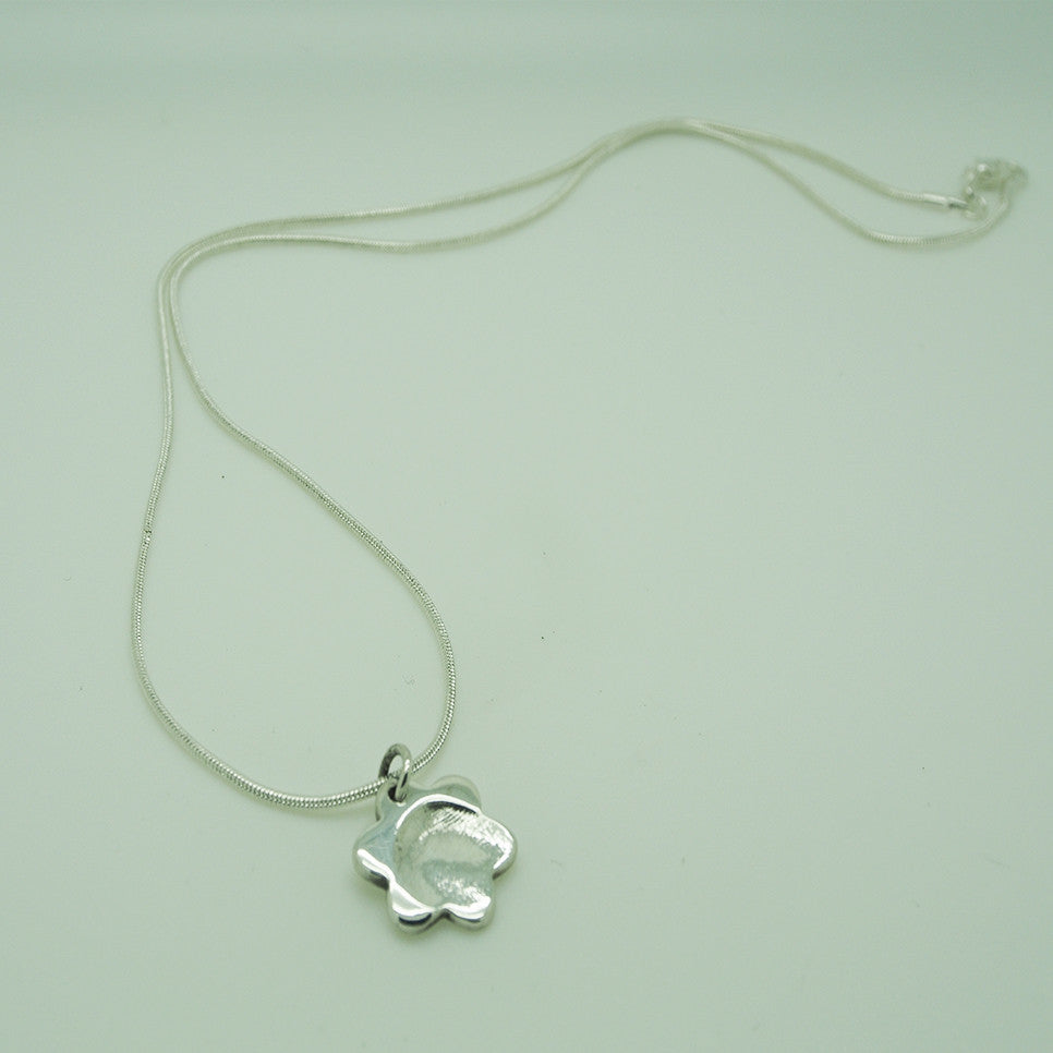 Solid Silver Double Pendant (Large & Medium)